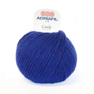 Adriafil Candy - Pelote de 100 gr - 34 bleu eletrique