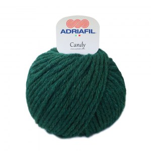 Adriafil Candy - Pelote de 100 gr - 43 vert bouteille