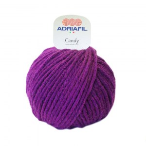 Adriafil Candy - Pelote de 100 gr - 58 raisin