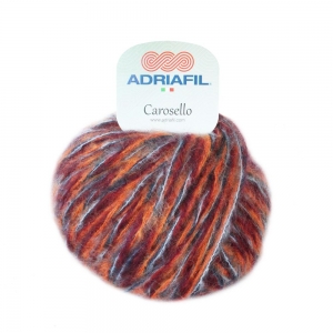 Adriafil Carosello - Pelote de 50 gr - Coloris 32 motifs orange