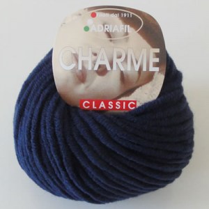 Adriafil Charme - Pelote de 50 gr - 68 bleu marine