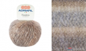 Adriafil Desiderio - Pelote de 25 gr - Coloris 65 Beige