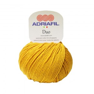 Adriafil Duo Comfort - Pelote de 50 gr - 50 Jaune ocre