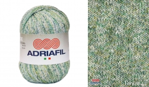 Adriafil Fenice - Pelote de 50 gr - Coloris 42 mélange vert