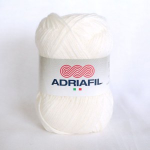 Adriafil Filobello - Pelote de 50 gr - 02 blanc