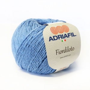 Adriafil Fiordiloto - Pelote de 50 gr - 23 bleu clair