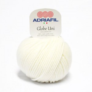 Adriafil Globe Uni - Pelote de 50 gr - 11 crème