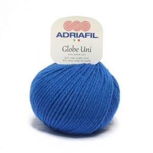 Adriafil Globe Uni - Pelote de 50 gr - 52 bluette