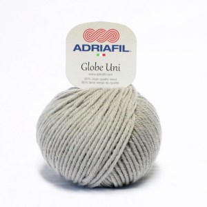 Adriafil Globe Uni - Pelote de 50 gr - 57 gris tourterelle