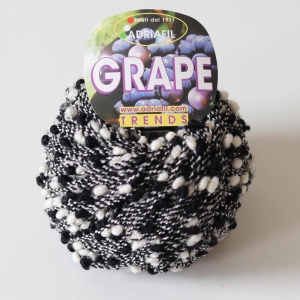 Adriafil Grape - Pelote de 50 gr - Coloris 65 Noir