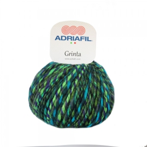 Adriafil Grinta - Pelote de 50 gr - 41 fantaisie verte