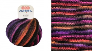 Adriafil Ipnotico - Pelote de 50 gr - Coloris 24 corail violet fuchsia