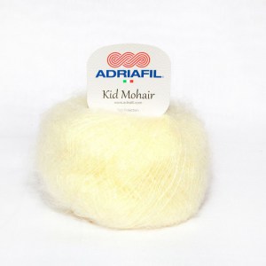 Adriafil Kid Mohair - Pelote de 25 gr - 05 jaune bébé