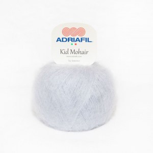Adriafil Kid Mohair - Pelote de 25 gr - 82 gris clair