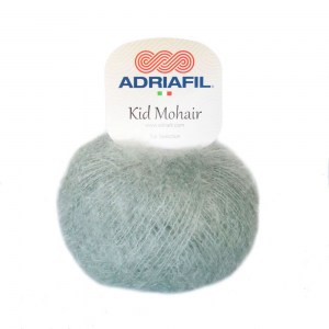 Adriafil Kid Mohair - Pelote de 25 gr - 13 vert sauge