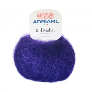 Adriafil Kid Mohair - Pelote de 25 gr - 35 violet