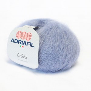 Adriafil KidSeta - Pelote de 25 gr - 85 bleu