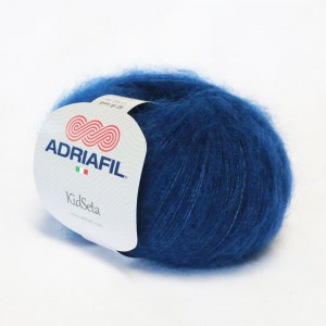 Adriafil KidSeta - Pelote de 25 gr - 89 bleu pétrole