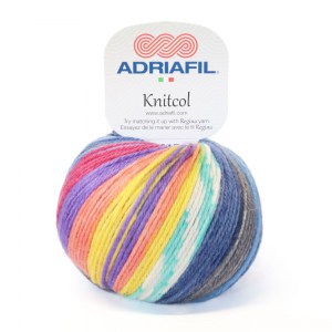 Adriafil Knitcol - Pelote de 50 gr - 88 Fantaisie clair-obscur