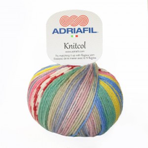 Adriafil Knitcol - Pelote de 50 gr - 89 fantaisie guimauves