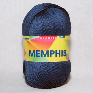 Adriafil Memphis - Pelote de 100 gr - 20 bleu jeans