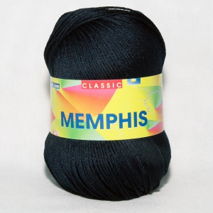 Adriafil Memphis - Pelote de 100 gr - 22 bleu marine