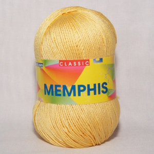 Adriafil Memphis - Pelote de 100 gr - 38 jaune banane