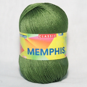 Adriafil Memphis - Pelote de 100 gr - 58 vert kaki