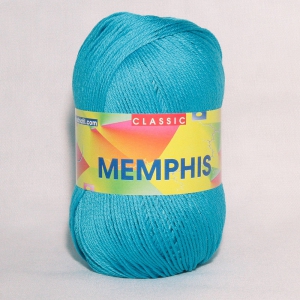 Adriafil Memphis - Pelote de 100 gr - 61 turquoise