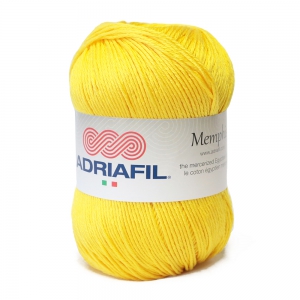 Adriafil Memphis - Pelote de 100 gr - 83 jaune soleil