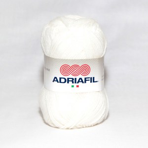 Adriafil Mirage - Pelote de 50 gr - 02 blanc