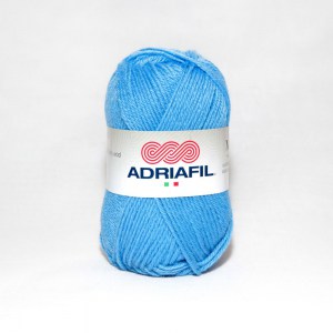 Adriafil Mirage - Pelote de 50 gr - 10 bleu ciel foncé