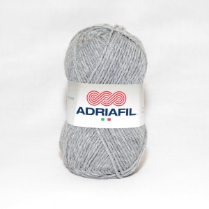 Adriafil Mirage - Pelote de 50 gr - 52 gris foncé mélangé