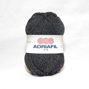 Adriafil Mirage - Pelote de 50 gr - 54 anthracite mélangé