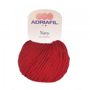 Adriafil Navy Pelote de 50 gr - Coloris 60 Rouge Foncé