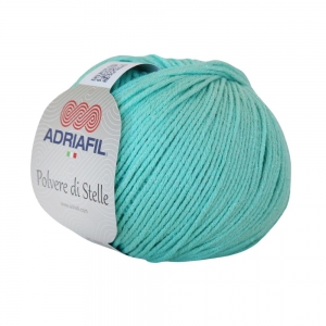 Adriafil Polvere di Stelle Pelote de 50 gr - Coloris 22 Émeraude