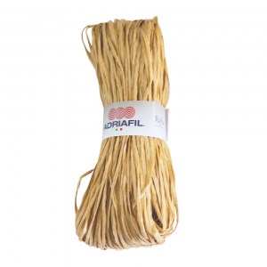 Adriafil Rafia 50g - 67 - jaune paille (naturel)