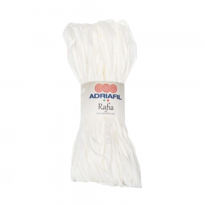 Adriafil Rafia 25g - 61 - blanc