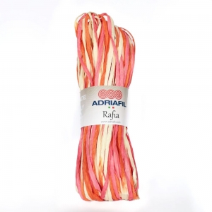 Adriafil Rafia 25g - 92 - corail nuancé