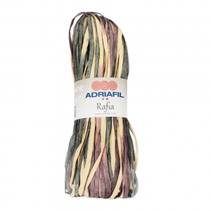 Adriafil Rafia 25g - 93 - aubergine nuancé