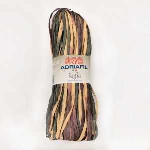 Adriafil Rafia 25g - 93 - aubergine nuancé