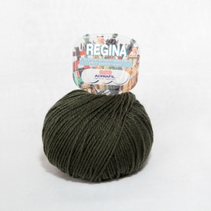 Adriafil Regina - Pelote de 50 gr - 24 vert militaire