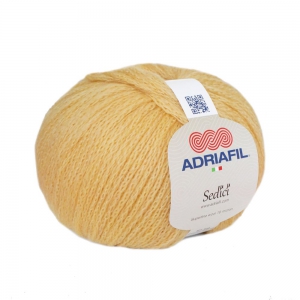 Adriafil Sedici - Pelote de 50 gr - 44 jaune