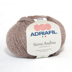 Adriafil Sierra Andina - Pelote de 50 gr - 33 marron clair
