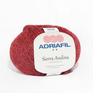 Adriafil Sierra Andina - Pelote de 50 gr - 97 bordeaux