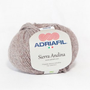 Adriafil Sierra Andina - Pelote de 50 gr - 99 tourterelle