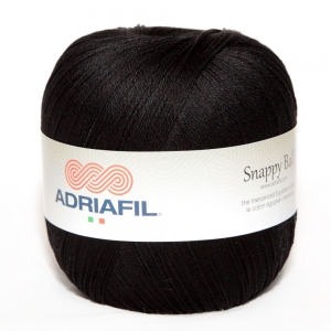 Adriafil Snappy Ball - Pelote de 200 gr - 60 Noir