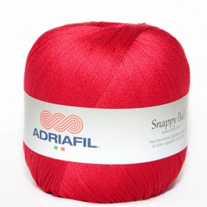 Adriafil Snappy Ball - Pelote de 200 gr - 90 Rouge