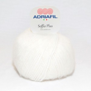 Adriafil Soffio Plus - Pelote de 50 gr - 40 blanc