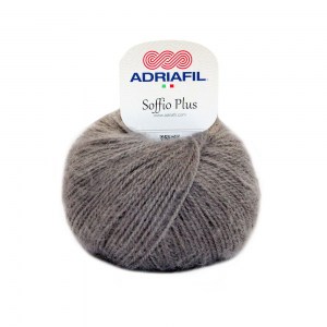 Adriafil Soffio Plus - Pelote de 50 gr - 63 gris foncé